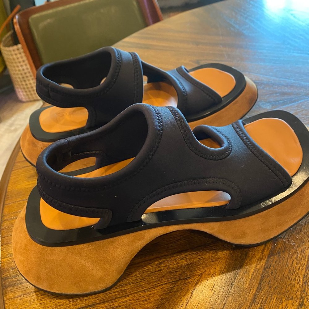 Proenza Schouler Black Sandals